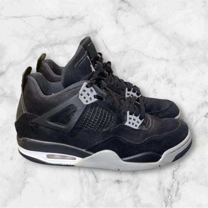 Jordan 4, Kleding | Heren, Schoenen, Zo goed als nieuw, Sneakers, Zwart, Ophalen