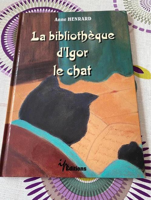 « La bibliothèque d’Igor le chat » 🐈‍⬛ bd, Livres, BD