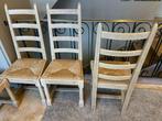 houten stoelen met rieten zitting, Antiek en Kunst, Ophalen