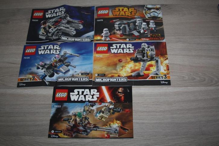 Boekjes , Lego Star Wars , bouwboekjes / per stuk, Verzamelen, Star Wars, Gebruikt, Boek of Poster, Ophalen of Verzenden