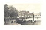 1844 - vue du chateau de Namur, Envoi