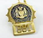 badge détective 881 comme Die Hard neuf, Collections, Autres types, Enlèvement ou Envoi, Film, Neuf