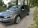 Golf6 1.6Tdi 2010 230.000 km, Auto's, Volkswagen, Euro 5, Zwart, 5 deurs, Zilver of Grijs