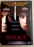 MALICE //// Nicole Kidman, Alec Baldwin, CD & DVD, DVD | Thrillers & Policiers, Autres genres, Utilisé, Enlèvement ou Envoi
