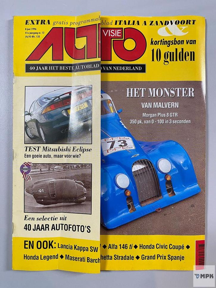 Magazine Autovisie Juni 1996 Nederlands, Boeken, Auto's | Folders en Tijdschriften, Gelezen, Ophalen of Verzenden