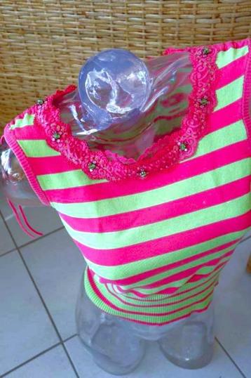vintage dressing gestreepte top beschikbaar voor biedingen