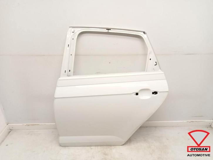 Volkswagen polo 2g aw portier deur links achter origineel, Auto-onderdelen, Carrosserie, Deur, Volkswagen, Achter, Links, Gebruikt