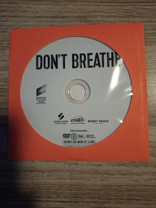 DVD/Don't breathe, Cd's en Dvd's, Dvd's | Horror, Zo goed als nieuw, Overige genres, Vanaf 16 jaar, Ophalen of Verzenden