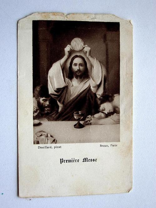 Ancienne carte d’ordination Fernand DEREM, Prêtre 1936, Collections, Images pieuses & Faire-part, Image pieuse, Enlèvement ou Envoi
