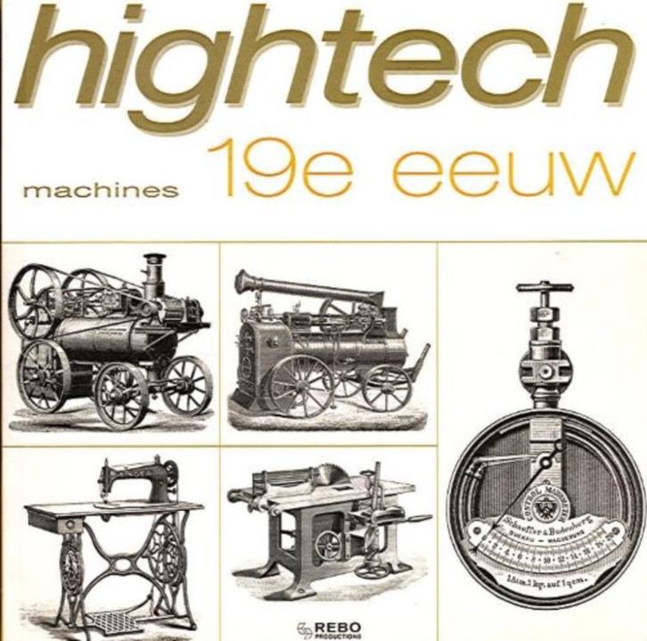 HIGHTECH MACHINES 19de EEUW, Boeken, Kunst en Cultuur | Beeldend, Gelezen, Overige onderwerpen, Ophalen of Verzenden