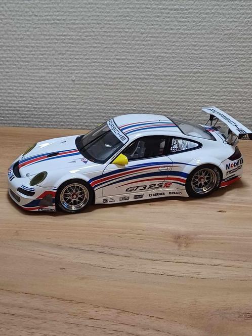 Autoartart Porsche 911 GT3 RSR zie objecten en beschrijving, Hobby en Vrije tijd, Modelauto's | 1:18, Zo goed als nieuw, Auto
