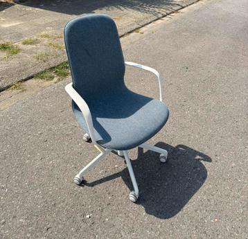 Blauwe Bureaustoel IKEA ‘LÅNGFJÄLL’ beschikbaar voor biedingen