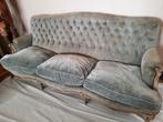 Vintage zetels : 3-zit + 2x 1-zit, Huis en Inrichting, Zetels | Zetels, Ophalen, Gebruikt, Vintage, Rechte bank