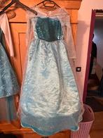 140 Disneyland Elsa Frozen jurk met hoepel, Zo goed als nieuw, Ophalen