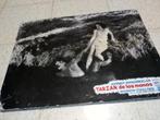 4 Cartons publicitaires Cinéma TARZAN années 40, Affiche, Utilisé, Enlèvement ou Envoi, Film
