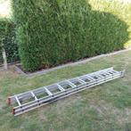 Altrex 2-delige ladder 210 sporten - 5,55 m werkruimte, Doe-het-zelf en Bouw, Ladders en Trappen, Ophalen, Gebruikt, Ladder, Opvouwbaar of Inschuifbaar