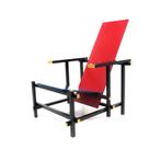 Vintage Rietveld fauteuil design jaren '60 '70 midcentury, Huis en Inrichting, Ophalen of Verzenden