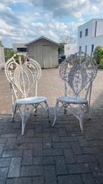 Rieten stoelen pauwmodel, Tuin en Terras, Tuinstoelen, Ophalen of Verzenden, Gebruikt
