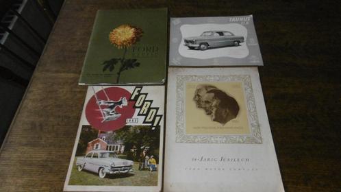 FORD: reclame ford auto 1953, kalender ford 1953, magazine f, Collections, Marques automobiles, Motos & Formules 1, Enlèvement ou Envoi