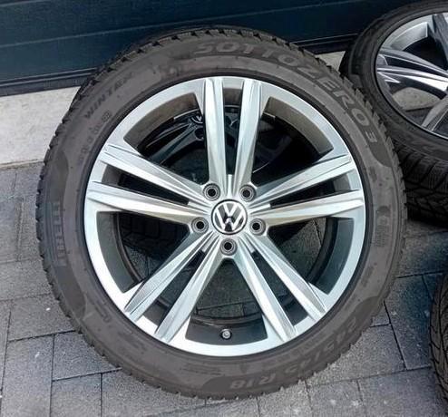 Winterbanden velgen alu VW Arteon R-line 18inch 5x112 7mm❄️, Auto diversen, Tuning en Styling, Ophalen