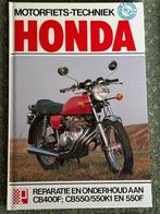 HONDA CB400F CB550F & K werkplaatshandboek ** NIEUW & NL *, Ophalen of Verzenden, Honda