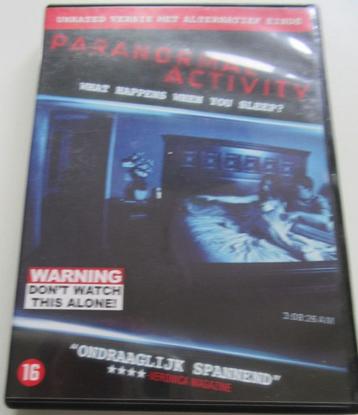 dvd Paranormal Activity horror 16 beschikbaar voor biedingen