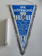 Fanion vintage Ifk Goteborg Suède de 1991, Comme neuf, Enlèvement ou Envoi