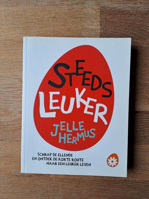 Boek Steeds leuker - Jelle Hermus, Livres, Conseil, Aide & Formation, Comme neuf, Enlèvement ou Envoi