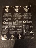 A5 stickervel sticker Lenny Kravitz Circus tour Gent 1996, Ophalen of Verzenden, Zo goed als nieuw, Film, Tv of Omroep