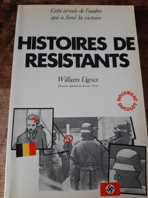 Histoires de résistants, Boeken, Oorlog en Militair, Gelezen, Algemeen, 1945 tot heden, Verzenden