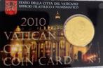 Coincard Vaticaan 2010, Postzegels en Munten, Munten | Europa | Euromunten, Ophalen of Verzenden