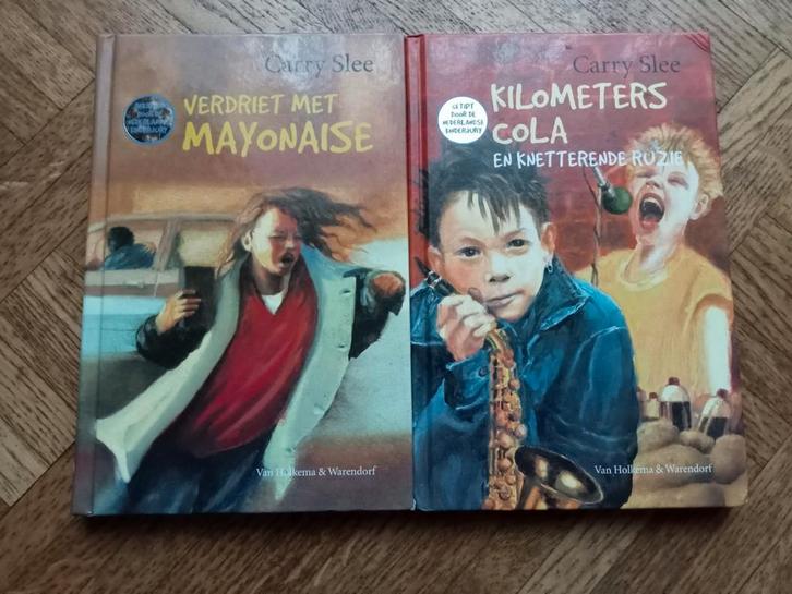2 boeken Carry Slee, Boeken, Kinderboeken | Jeugd | 10 tot 12 jaar, Gelezen, Ophalen of Verzenden
