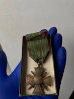 Médaille française croix de guerre WW1, Bronze