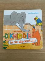 Dikkie dik en de dierentuin flapjes, Livres, Livres pour enfants | 0 an et plus, Utilisé, Enlèvement ou Envoi