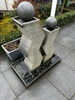 Fontein natuursteen, Tuin en Terras, Ophalen, Zo goed als nieuw, Fontein