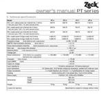 PA versterker Zeck PT-5, Ophalen of Verzenden, Gebruikt, 500 tot 1000 watt, P.A.