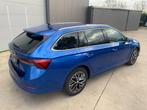 SKODA OCTAVIA 2.0TDI AIRCO/NAVI/KEYLESS/ZETELVERW/LED/, Stof, Blauw, Bedrijf, USB