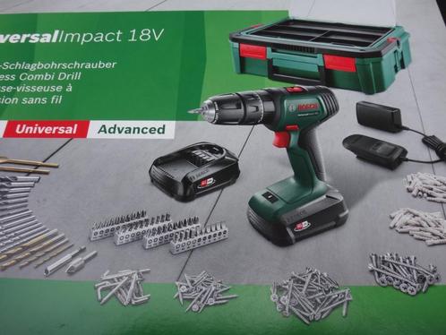 Visseuse Bosch et cloueuse, Doe-het-zelf en Bouw, Gereedschap | Boormachines, Nieuw, Boormachine, Klopboormechanisme, Variabele snelheid