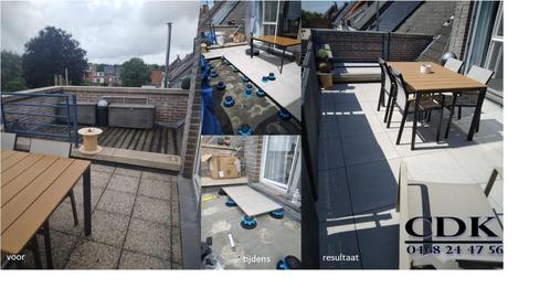 Terrastegels op voetjes geplaatst, Jardin & Terrasse, Jardin & Terrasse Autre, Enlèvement