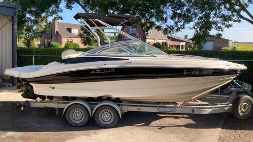 azure 228 bowrider 5.0mpi, Watersport en Boten, Speedboten, Gebruikt, 6 meter of meer, Benzine, 200 pk of meer, Polyester, Binnenboordmotor
