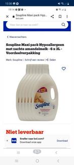 6 flessen soupline van 3 liter .., Enlèvement