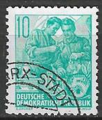 Duitsland DDR 1954 - Yvert 152 - Vijfjarenplan - 10 p. (ST), Timbres & Monnaies, Timbres | Europe | Allemagne, RDA, Affranchi