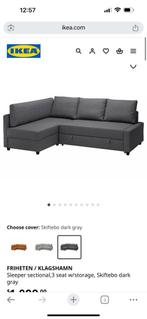Canapé convertible + lit king size – 300€, Huis en Inrichting, Slaapkamer | Slaapbanken, Zwart, Tweepersoons, Ophalen of Verzenden