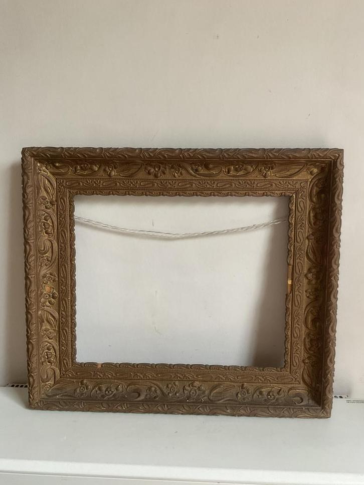 Kader voor schilderij, Huis en Inrichting, Woonaccessoires | Lijsten, Zo goed als nieuw, Hout, Ophalen