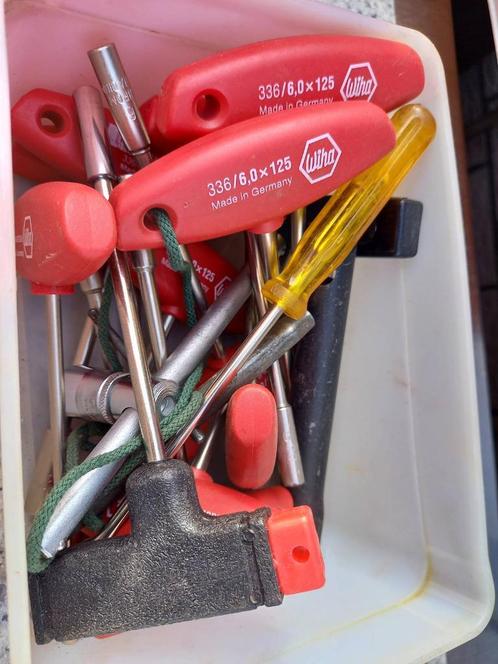 Dopsleutels, buissteeksleutels,...ook apart, Doe-het-zelf en Bouw, Gereedschap | Handgereedschap, Gebruikt, Ophalen