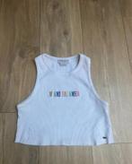 Topje van Pull&Bear, Kleding | Dames, Topjes, Maat 38/40 (M), Wit, Ophalen of Verzenden, Gedragen