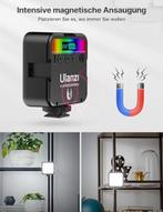 ULANZI Led videolamp cameralicht SNELLE GRATIS LEVERING, Audio, Tv en Foto, Verzenden, Nieuw, Lamp of Flitsset
