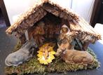 Kerststal met  grote figuren, Diversen, Kerst, Ophalen of Verzenden, Zo goed als nieuw