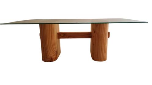 Table basse bois design, Antiquités & Art, Antiquités | Meubles | Tables, Enlèvement ou Envoi