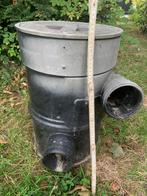 Regenwaterfilter dia 36cm aansluitingen dia110mm, Ophalen, Gebruikt